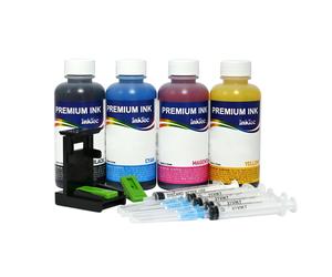 Kit inchiostro ricarica cartucce Hp 302 / OfficeJet 3832 / Refill ink InkTec