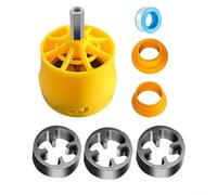 Kit infila tubi in PVC con attacco trapano elettrico 1/2 3/4 1 pollici muore strumento di filettatura per tubi in plastica