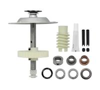 Kit Ingranaggi E Pignoni - Set In Acciaio Inossidabile, Hardware Per L'apertura Della Porta Del Garage, Strumenti Per Riparazioni Domestiche A Bassa Rumorosità, Gruppo A Vite Senza Fine Per Carichi Pe