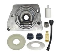 Kit ingranaggi lubrificatore olio adatto for motosega 61 66 266 XP 268 272 272XP 501 51 25-01, 501 51 38-01, 501519901