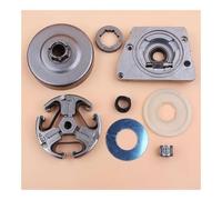 Kit ingranaggio a vite senza fine con ruota dentata for pompa dell'olio e tamburo frizione da 3,8" adatto for motosega 61 66 266 268 272