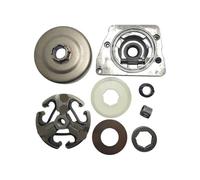 Kit ingranaggio a Vite Senza fine con Ruota dentata for Pompa 'Olio e Tamburo Frizione da 3/8 di Pollice Compatibile con Accessori for motoseghe 61 66 266 268 272, Attrezzi da Giardino universali