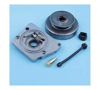 Kit ingranaggio a vite senza fine con tamburo frizione a denti dritti da 3/8"x7T for linea olio, adatto for motosega Champ 625 II 630 670, parti di ricambio