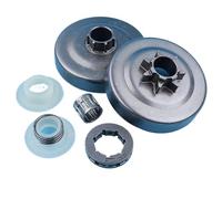 Kit ingranaggio a Vite Senza fine con Tamburo Frizione, Corona dentata, .325-7 Denti Compatibile con Motosega 340 345 350 445 450 2145 2150#108308X Universale