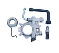 Kit ingranaggio a vite senza fine for oliatore adatto for filtro tubo flessibile for motosega 044 MS440 MS 440 1128 640 3205 ricambio