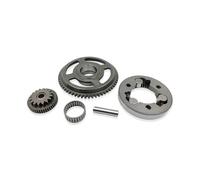 Kit ingranaggio avviamento unidirezionale Gruppo ingranaggi frizione avviamento motore Cuscinetto ad aghi a doppia corona Adatto per YAMAHA DT230 Adatto per LONCIN MT250 HJ250H(1 Kit)
