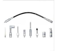 Kit Ingrassatori 9Pz Flessibile 30cm Accessori Angolari | 30cm, per accesso angoli difficili, kit 9 , alluminio leggero, uso universale