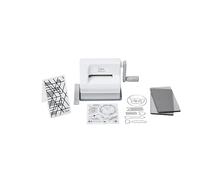 Kit iniziale Sizzix Sidekick, mini fustellatrice manuale, bianco e grigio