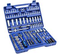 Kit Inserti + Bussole Boccole impronta torx esagonale con 3 cricchetti 171 pz