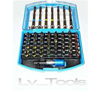 KIT INSERTI GIRAVITE CACCIAVITI PER TRAPANO AVVITATORE 56 PZ PUNTE PRECISIONE