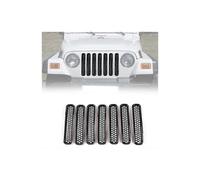 Kit inserti griglia anteriore a nido d'ape per Jeep Wrangler TJ e Unlimited 1997-2006 - (7 pezzi)