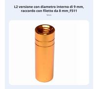 Kit inserto ripara filetti, acciaio inox 8mm, set utensili