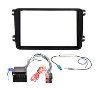 Kit Installazione Autoradio 2DIN Cavo ISO+FAKRA Mascherina per VW GOLF VI Cabrio