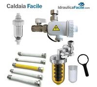 Kit installazione caldaia Defangatore + Polifosfati anticalcare + flessibili
