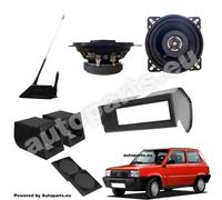 Kit Installazione per Fiat Panda 141 Casse Supporti Radio/Altoparlanti e Antenna