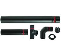 KIT INSTALLAZIONE PER STUFE A PELLET NERO OPACO ALA PELLET ECO FER 362191