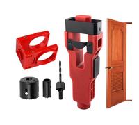 Kit Installazione Serrature Porte | Strumento Preciso Per Serratura Porta,Hardware e Serrature per Cucina Armadio Fronte Riparazione Balcone Esterno