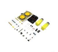 Kit intelligente per auto fai da te con modulo sensore di linea | Seguito automatico della linea, sensore di luce rossa, rilevamento della traccia nera, navigazione del campo bianco