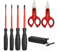 Kit Intercable 2 forbici spella e tranciacavi 4 giraviti Slim e speaker wireless AO2602