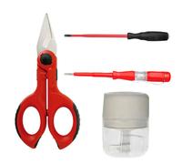 Kit Intercable Forbici spella e tranciacavi Giravite Slim Cercafase e Tritatutto AO2508