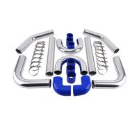 Kit Intercooler 2.5" Universale Turbo Montaggio Anteriore Kit Tubi Rigidi