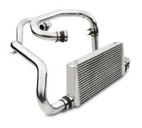 KIT INTERCOOLER ANTERIORE CROMATO PER SUBARU IMPREZA CLASSIC WRX STI GC8 1995-01