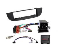 Kit Interfaccia comandi volante FIAT 500 nero dal 2007 a 2014 anche per ANDROID