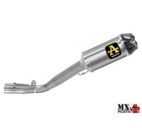 KIT INTERMEDIO RACING - TERMINALE INDY RACE TITANIO + RACCORDO TITANIO Ø60MM....