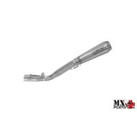 KIT INTERMEDIO RACING - TERMINALE PRO-RACE TITANIO + RACCORDO TITANIO Ø60MM. ...