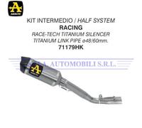 71179HK - Terminale Scarico + Raccordo Arrow Pro-Race Titanio YAMAHA YZF R1 (17)