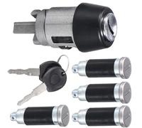 Kit Interruttore Accensione Per Per Transporter T4 1990-2003 Cilindro | 4x Set Di Cilindri Bloccaggio Serratura Accensione Interruttorei Avviamento Interruttore Serratura Porta 357905855B