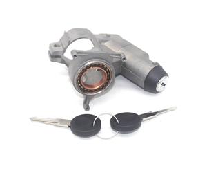 Kit Interruttore alloggiamento Cilindro bloccasterzo piantone accensione 5 Pin per VW Jetta Golf Transporter 191905855 155905851 111905865L Cilindro Serratura portiera Auto
