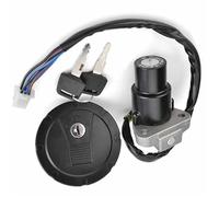 Kit Interruttore di accensione e Blocco Tappo Serbatoio per Moto Kawasaki KL650 KLR650 1987-2007