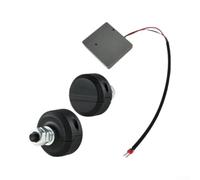 Kit interruttore di finecorsa apriporta con magneti inclusi | Struttura in nylon e metallo, per dimensioni 4 x 4,5 cm, adatta per motori di cancelli, include magneti e chiave