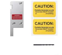 Kit interruttore di interblocco generatore compatibile con pannelli Murray, Gould, 150 e 200 Amp per commutazione manuale di alimentazione conforme al codice (SD-200VL)