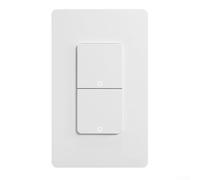 Kit interruttore intelligente wireless, per lampade ed elettrodomestici, installazione timer one-touch, ABS, 11,8 x 7,2 x 3,62 cm, bianco (interruttore a due vie)