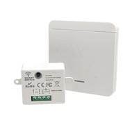 Kit Interruttore Senza Fili con Trasmettitore e Controller Ricevitore 10A 220V 433Mhz Interruttore di Illuminazione Senza Fili per Soggiorno Camera Da Letto Cucina per Lampada Fino a 1500W
