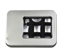 Kit interruttori pulsanti cromati 14 pezzi per Mercedes-Benz A/B/C (W204)/E (W21