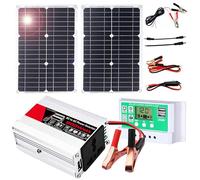 Kit inverter solare off-grid da 600 W con regolatore di carica da 50 A for camper, furgone e barca: la soluzione di alimentazione portatile definitiva(50W)