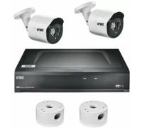 Kit ip 5m con nvr 4k 4ch poe