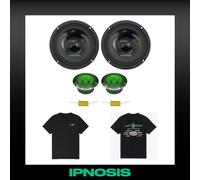 Kit IPNOSIS Fronte Da Urlo Alta Efficienza X SPL 2pz. 165mm+2pz.tweeter