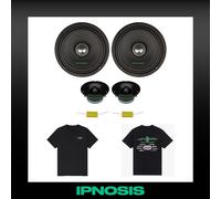 Kit IPNOSIS Fronte Da Urlo Alta Efficienza X SPL 2pz.20cm+2pz.tweeter neodimio