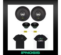 Kit IPNOSIS Fronte Da Urlo Alta Efficienza X SPL 2pz. 25cm+2pz. tweeter neodimio