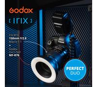 Kit Irix 150mm + Godox MF-R76 per Pentax