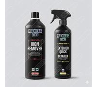 Kit Iron Remover Exterior Quick Detailer Decontaminante Ferroso Pulitore A Secco