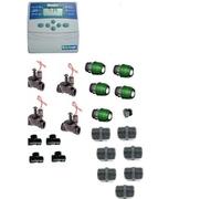 KIT IRRIGAZINE 4 SETTORI CON CENTRALINA HUNTER