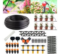 KIT IRRIGAZIONE A GOCCIA GIARDINO IMPIANTO COMPLETO PER 20 VASI + UGELLI CLABER
