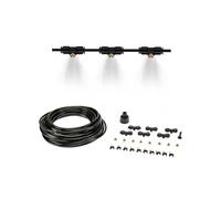Kit Irrigazione a Nebulizzazione 15 m per Piante, Gazebo e Giardino