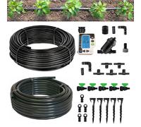 Kit Irrigazione Ala gocciolante con centralina Amico+ per Orto Giardino 50 mq