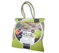 Kit irrigazione Orto Rain per giardini e frutteti fino a 25 m2 - Risparmia acqua e mantiene le tue piante sane Kit irrigazione a goccia per piante Orto urbano